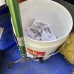 Trash grabbers belong in dirty bucket only